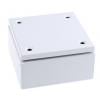 Legrand Nástěnná krabice, řada: Atlantic IP66 Ocel Šedá 150 mm 150 mm 80 mm Legrand Nástěnná krabice, řada: Atlantic IP66 Ocel Šedá 150 mm 150 mm 80 mm