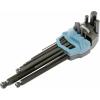 Makita Innensechskantschlüssel-Set 9-tlg. B-65894 inbus sada inbusových klíčů Makita Innensechskantschlüssel-Set 9-tlg. B-65894 inbus sada inbusových klíčů