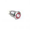 Bulgin Tlačítkový spínač, řada: MPI005 IP65 SPST Panel Blokování Osvětlené 19 mm 1A, barva LED: Červená 24 V dc Bulgin Tlačítkový spínač, řada: MPI005 IP65 SPST Panel Blokování Osvětlené 19 mm 1A, barva LED: Červená 24 V dc