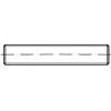 TOOLCRAFT TO-6863907 závitový čep, svorník M20 16 cm Ušlechtilá ocel V2A A2 10 ks