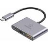Renkforce RF-6735680 USB Hub 2 + 1 port USB-A, USB-C® USB 3.2 Gen2 10 GBit/s s konektorem USB C šedá RF-TCH-100 Renkforce RF-6735680 USB Hub 2 + 1 port USB-A, USB-C® USB 3.2 Gen2 10 GBit/s s konektorem USB C šedá RF-TCH-100