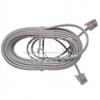 Telefonní kabel RJ11 2× 6P4C, 5 m, bílý Telefonní kabel RJ11 2× 6P4C, 5 m, bílý