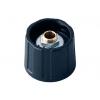 Knoflík potenciometru Černá 20 mm Průměr knoflíku 6.35 mm hřídel OKW A2520630 Kulatý hřídel Knoflík potenciometru Černá 20 mm Průměr knoflíku 6.35 mm hřídel OKW A2520630 Kulatý hřídel