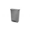 Rubbermaid Commercial Products Nádoba na odpad, Slim Jim 90L, Šedá Pedál víko Pryskyřice Rubbermaid Commercial Products Nádoba na odpad, Slim Jim 90L, Šedá Pedál víko Pryskyřice