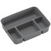 KIS 244600 vkládací krabice , K Latch, stohovatelné, (š x v x h) 355 x 85 x 265 mm, šedá, 1 ks