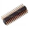 Kolíková lišta HSU C1270-30BSGAS0R, 2×15 kontaktů, Au, rozteč 1,27 mm Kolíková lišta HSU C1270-30BSGAS0R, 2×15 kontaktů, Au, rozteč 1,27 mm