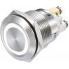 TRU COMPONENTS GQ19F-10E/W/12V/S, 1273006 tlačítkový spínač, 19 mm, 48 V/DC, 3 A, 1 ks TRU COMPONENTS GQ19F-10E/W/12V/S, 1273006 tlačítkový spínač, 19 mm, 48 V/DC, 3 A, 1 ks