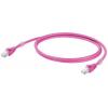 Weidmüller 1201270005 RJ45 síťové kabely, propojovací kabely CAT 6A S/FTP 0.50 m purpurová 1 ks Weidmüller 1201270005 RJ45 síťové kabely, propojovací kabely CAT 6A S/FTP 0.50 m purpurová 1 ks