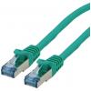 Roline 21.15.2838 RJ45 síťové kabely, propojovací kabely CAT 6A S/FTP 15.00 m zelená dvoužilový stíněný, bez halogenů, samozhášecí 1 ks Roline 21.15.2838 RJ45 síťové kabely, propojovací kabely CAT 6A S/FTP 15.00 m zelená dvoužilový stíněný, bez halogenů, samozhášecí 1 ks