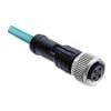 Kabel konektoru, A: Vnitřní, A: Rovný 4, B: Odbočný vodič, 250V, IP68, řada: MSDS Amphenol Industrial 2 m
