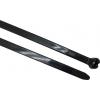 Stahovací páska Uzavírací tyč z nerezové oceli 155 mm 3.6mm Černá Nylon 66 RS PRO Stahovací páska Uzavírací tyč z nerezové oceli 155 mm 3.6mm Černá Nylon 66 RS PRO