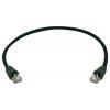 Telegärtner 100008749 RJ45 síťové kabely, propojovací kabely CAT 6A S/FTP 5.0 m černá S průchodkou chránící proti zlomení 1 ks Telegärtner 100008749 RJ45 síťové kabely, propojovací kabely CAT 6A S/FTP 5.0 m černá S průchodkou chránící proti zlomení 1 ks