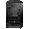 Thermaltake The Tower 300 micro tower herní pouzdro černá 2 předinstalované ventilátory, boční okno