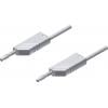 Hirschmann Test & Measurement MLN 200/2,5 WS měřicí kabel lamelová zástrčka 4 mm lamelová zástrčka 4 mm 2.00 m bílá 1 ks