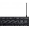 Hama CK-200 USB klávesnice německá, QWERTZ černá tlačítka multimédií