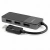Adaptér, DisplayPort 7.1 kanálový zvuk 3portový, video připojení: Display Port 7680 x 4320 pixel 1, Oddělovač 3