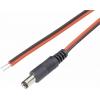 TRU COMPONENTS 1582274 nízkonapěťový připojovací kabel nízkonapěťová zástrčka - kabel s otevřenými konci 4 mm 1.7 mm 1.7 mm 2.00 m 1 ks