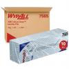 WYPALL Hadry, WypAll, sortiment: WypAll® X80 Critical Clean™, Modrá, Průmyslové čištění Suché Sáček, počet ubrousků: 25