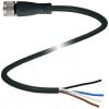 Pepperl+Fuchs V1-G-BK5M-PUR-O1 upravený zástrčkový konektor pro senzory - aktory, 239998-100029, piny: 4, 5 m, 1 ks