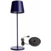 Deko Light 620197 Canis Akumulátorová stolní LED lampa 3.5 W teplá bílá modrá Deko Light 620197 Canis Akumulátorová stolní LED lampa 3.5 W teplá bílá modrá