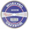 WorkPro GSOSCR-4 diamantový řezný kotouč 230 mm 1 ks keramika, Porcelán, mramor, zdivo, sklo, Vápenec, granit, přírodní kámen, pískovec