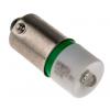 RS PRO Kontrolka barva světla Zelená, objímka žárovky: BA9 Jednočipové, průměr: 10 mm RS PRO Kontrolka barva světla Zelená, objímka žárovky: BA9 Jednočipové, průměr: 10 mm