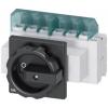 Siemens Odpínač bez jištění pojistkou, rozsah: SENTRON 6pólový Montáž do panelu IP65 25A 9.5 kW Siemens Odpínač bez jištění pojistkou, rozsah: SENTRON 6pólový Montáž do panelu IP65 25A 9.5 kW