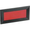 Mentor 2656.8322 přední rám černá, červená (š x v x h) 51 x 28 x 2.3 mm Mentor 2656.8322 přední rám černá, červená (š x v x h) 51 x 28 x 2.3 mm