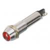 Indikátor Zapuštěný barva Červená Pájecí plíšek, 24V dc Dialight Indikátor Zapuštěný barva Červená Pájecí plíšek, 24V dc Dialight