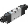 Elektromagnetický ventil 5/3 uzavřený, řada: VUVS G Elektřina, max. průtok: 2000L/min Festo 24V Elektromagnetický ventil 5/3 uzavřený, řada: VUVS G Elektřina, max. průtok: 2000L/min Festo 24V