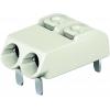 WAGO 2060-1402/998-404 pružinová svorkovnice 0.75 mm² Pólů 2 světle šedá 1 ks