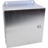 Hammond Electronics, EJ884SS skřínka na stěnu, IP66, 203 mm x 203 mm x 102 mm , 1 ks Hammond Electronics, EJ884SS skřínka na stěnu, IP66, 203 mm x 203 mm x 102 mm , 1 ks