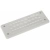 Trelleborg MH-24 F 31-1 LIGHT GREY UL94 V-0 IP65 | TPE | Screw TPE, šedá, 1 ks