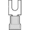 Molex 191390003 vidlicové kabelové oko 1 ks