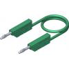 Hirschmann Test & Measurement CO MLN 100/2,5 měřicí kabel lamelová zástrčka 4 mm lamelová zástrčka 4 mm 1.00 m zelená 1 ks Hirschmann Test & Measurement CO MLN 100/2,5 měřicí kabel lamelová zástrčka 4 mm lamelová zástrčka 4 mm 1.00 m zelená 1 ks