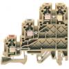 RS PRO Svorkovnice pro montáž na lištu DIN, 300V Hnědá 0.2mm², 2.5 mm² 3 RS PRO Svorkovnice pro montáž na lištu DIN, 300V Hnědá 0.2mm², 2.5 mm² 3