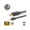 Kabel DELIGHT 20336B Mini DisplayPort 1,8m 4K