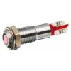 Indikátor pro montáž do panelu, řada: SMCP Červená, typ žárovky: LED Jazýček Signal Construct 8 mm, IP67 Indikátor pro montáž do panelu, řada: SMCP Červená, typ žárovky: LED Jazýček Signal Construct 8 mm, IP67