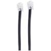 Shiverpeaks telefonní kabel [1x RJ12 zástrčka 6p6c - 1x RJ12 zástrčka 6p6c] 10 m černá