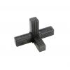 RS PRO 4kolíkový konektor Čtvercový trubkový konektor 25 mm 25 x 25 mm