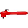 Ráčna 3/8 in, Reverzibilní ráčna, celková délka: 190mm Knipex