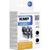 KMP Ink náhradní Brother LC-123 kompatibilní Dual černá B41D 1525,0021