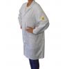 EUROSTAT Laboratorní plášť, Bílá Unisex, SC: 3XL, 33 % bavlna, 63% polyester, 4% vodivá síťovina Opakovaně použitelné EUROSTAT Laboratorní plášť, Bílá Unisex, SC: 3XL, 33 % bavlna, 63% polyester, 4% vodivá síťovina Opakovaně použitelné
