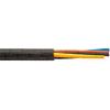 Faber Kabel 030013 jednožílový kabel - lanko H05VV-F 2 x 1.5 mm² černá metrové zboží