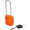 Visací zámek, oranžová, kovová, 76 mm KS Tools 117.0219 Visací zámek, oranžová, kovová, 76 mm KS Tools 117.0219
