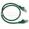 Síťový kabel UTP Cat.5e RJ-45, 0,5 m, zelený Síťový kabel UTP Cat.5e RJ-45, 0,5 m, zelený