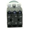 RS PRO Tlačítkový spínač, řada: ECX1 IP65 1 NO/1 NC Panel Osvětlené 23 mm Zelená 110V RS PRO Tlačítkový spínač, řada: ECX1 IP65 1 NO/1 NC Panel Osvětlené 23 mm Zelená 110V