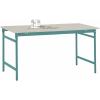Manuflex BB3031.5021 Servírovací stolek základní stacionárně s Melamin-Tischplatte v vodní modrá RAL 5021, Šxhxv: 1250 x 600 x 780 mm vodní modrá Manuflex BB3031.5021 Servírovací stolek základní stacionárně s Melamin-Tischplatte v vodní modrá RAL 5021, Šxhxv: 1250 x 600 x 780 mm vodní modrá