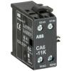 ABB Pomocný kontakt 1 NO/1 NC 2 Povrch, rozsah: CA6 s Šroub 6 A 250 V dc, 690V ac ABB Pomocný kontakt 1 NO/1 NC 2 Povrch, rozsah: CA6 s Šroub 6 A 250 V dc, 690V ac