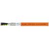 Helukabel TOPSERV® 112 servo kabel 4 G 16.00 mm² + 2 x 1.50 mm² oranžová 707285 50 m